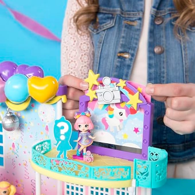 - POPTASTIC PARTY PLAYSET WITH CONFETTI, EXCLUSIVE COLLECTIBLE MINI DOLL AND ACCESSORIES, FOR AGES 4 AND UP, STANDARD - Image 5