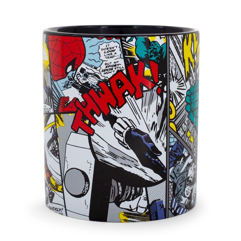 Marvel Comics Panels Ceramic Mug | Large Coffee Cup For Tea, Espresso, Cocoa | Holds 20 Ounces - Image 2