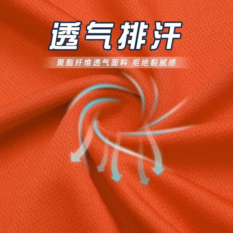 Football Uniform Suit Men's Game Team Uniform Adult Kidsren's Sports Short-sleeved Training Clothing Summer Breathable Football Clothing - Image 5