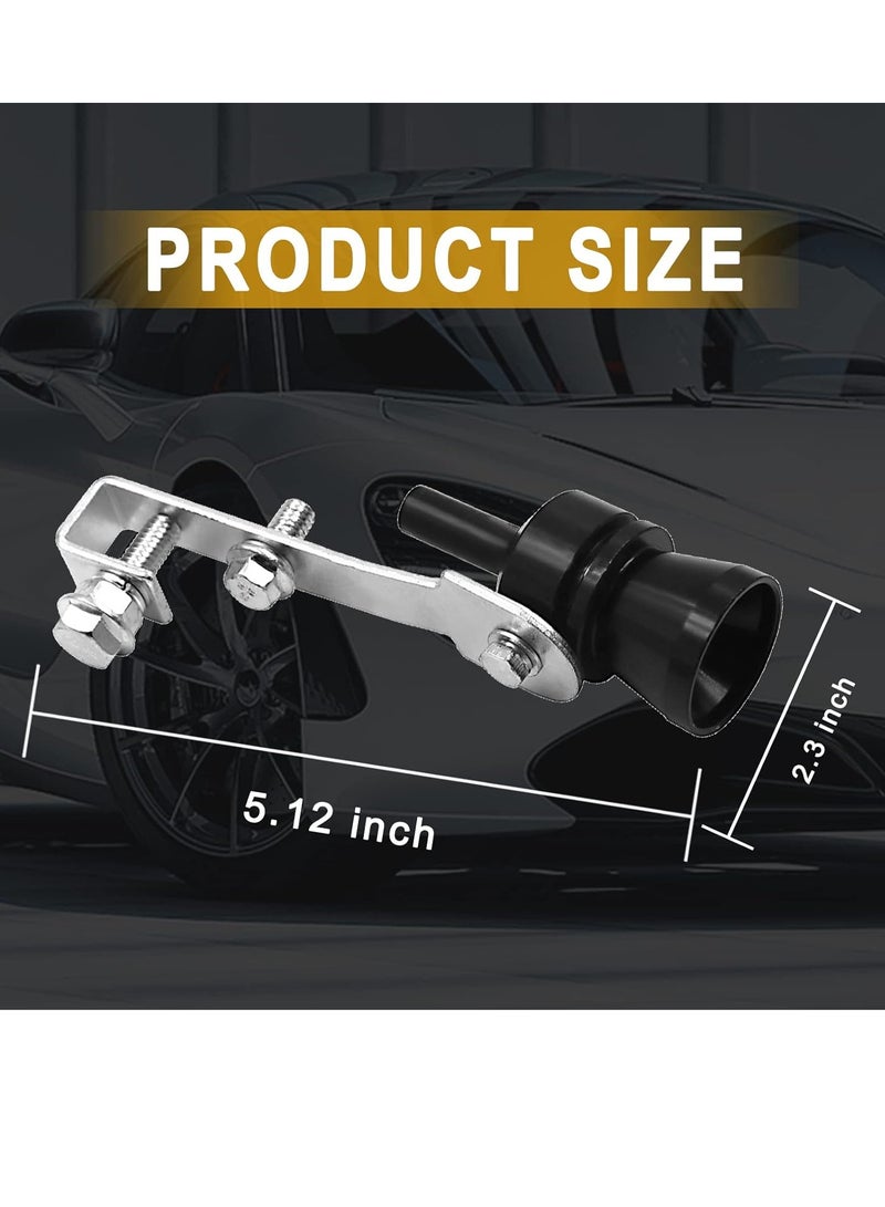 PAMEER Aluminum Alloy Exhaust Turbo Sound Whistle Simulator, Turbo Sound Exhaust Muffler Pipe Whistle Car Roar Maker, Car Blow off valve Tip Simulator Whistler Tail Pipe.  - Image 4