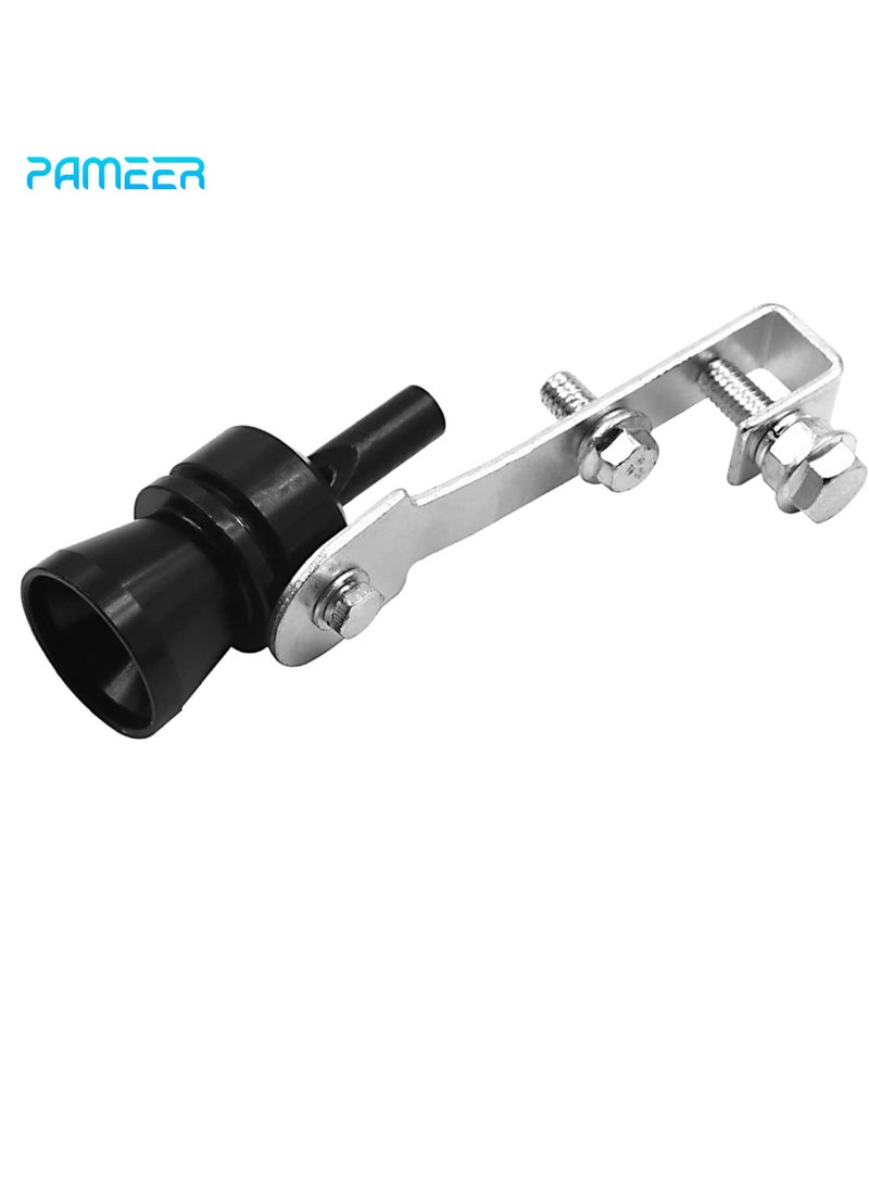 PAMEER Aluminum Alloy Exhaust Turbo Sound Whistle Simulator, Turbo Sound Exhaust Muffler Pipe Whistle Car Roar Maker, Car Blow off valve Tip Simulator Whistler Tail Pipe.  - Image 1