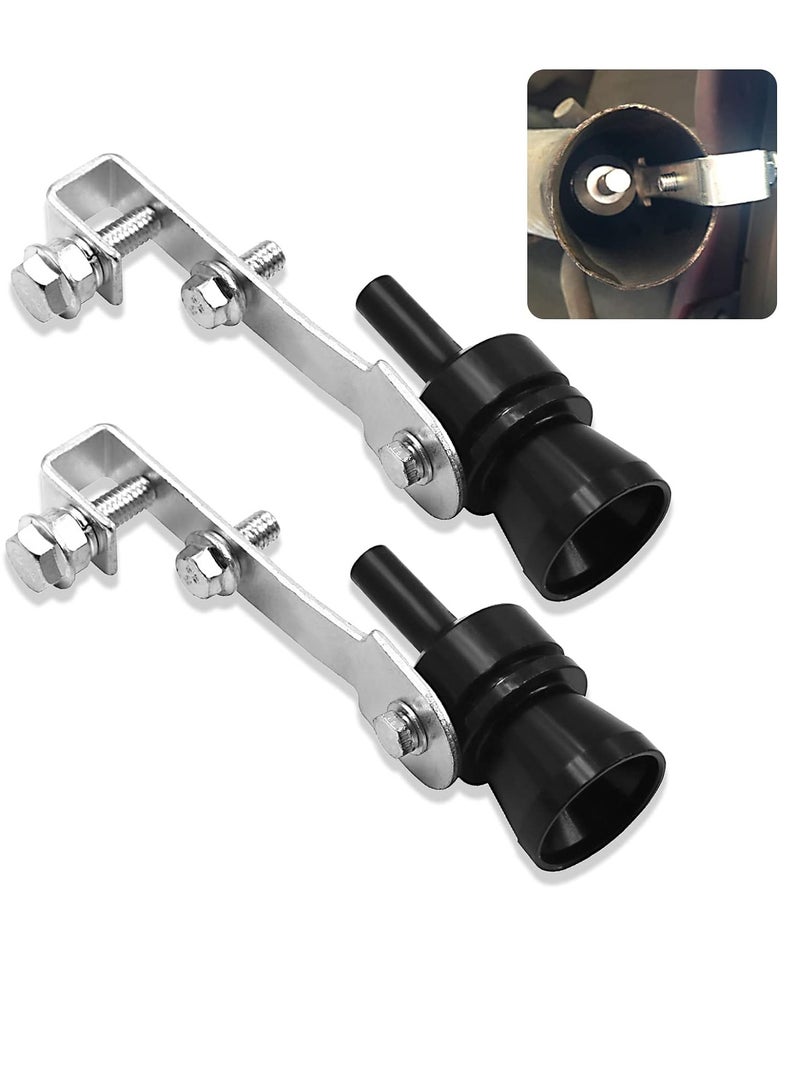 PAMEER Aluminum Alloy Exhaust Turbo Sound Whistle Simulator, Turbo Sound Exhaust Muffler Pipe Whistle Car Roar Maker, Car Blow off valve Tip Simulator Whistler Tail Pipe.  - Image 2