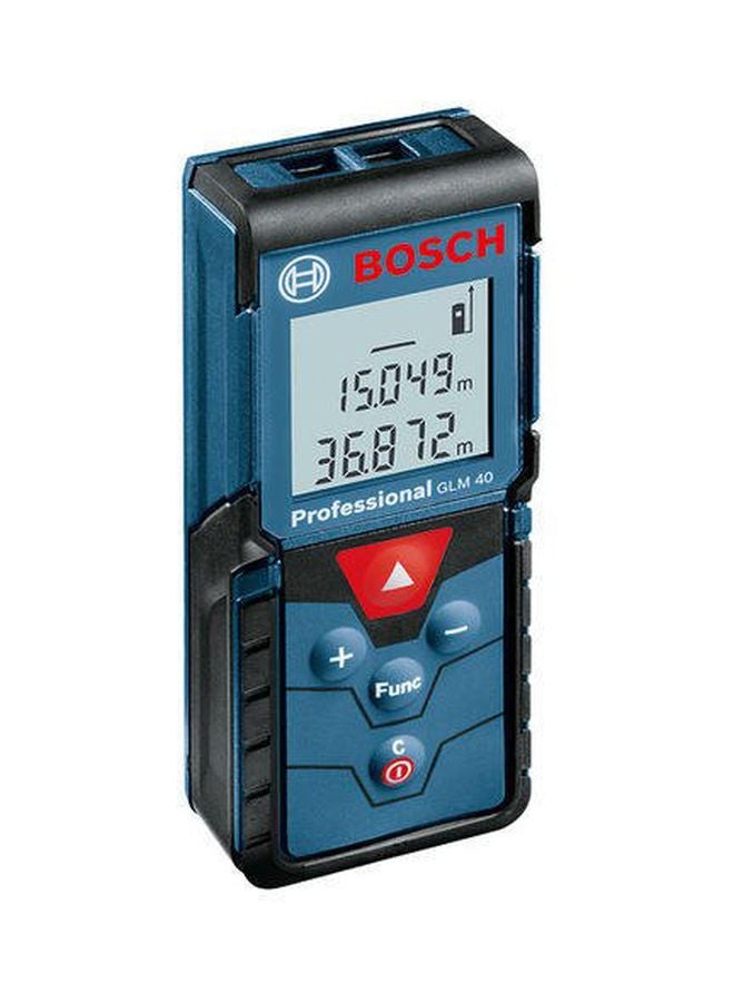 بوش جهاز قياس بالليزر احترافي طراز GLM 40 أسود/أزرق - Image 2