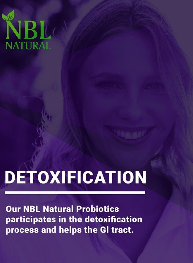 Nbl Natural Once Daily Probiotics 50 Billion Cfu 16 Probiotic Strains For Women Capsules 30'S