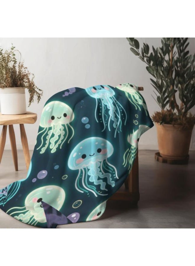 عام بطانية رقيقة من الفانيلا الكرتونية للأطفال والرضع (دافئة ومريحة، ومناسبة للنوم والألعاب) 70 سم * 100 سم - Image 4