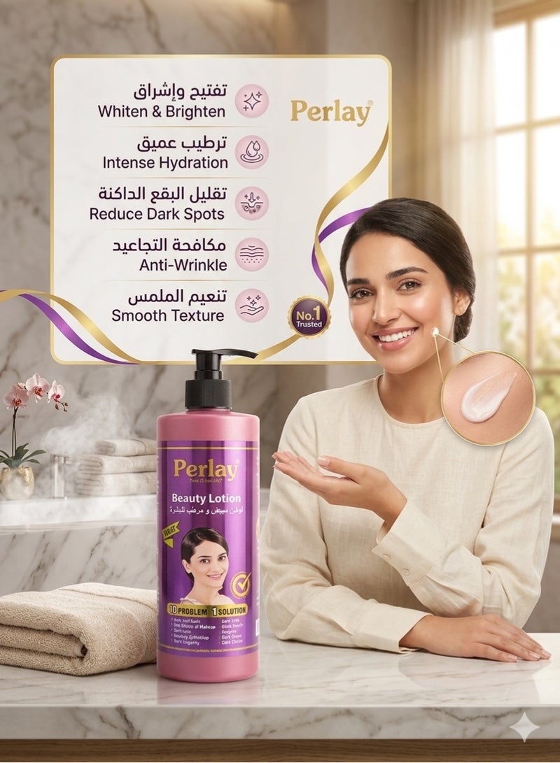 Perlay Lightening Anti Dark Spot Beauty Body Lotion 550 ml - Image 2