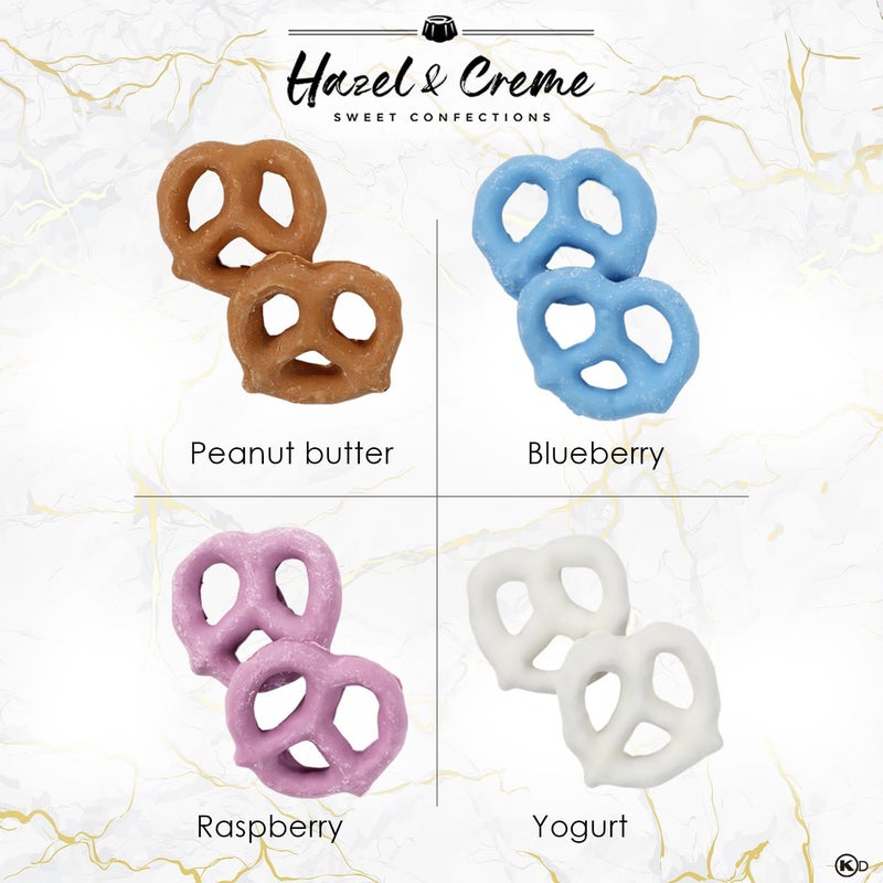 Hazel & Creme Yogurt and Chocolate Pretzels Gift Box - Image 2