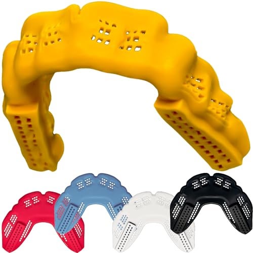 Bulletproof Mouthguards Bulletproof Braces Mouthguard Worlds Thinnest Strongest Sports Mouth Guard for Braces Basketball Football Lacrosse Wrestling Hockey Rugby BJJ MMA Boxing Mouthpiece Adult Youth Kids - Image 1