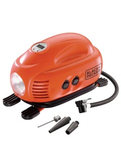BLACK+DECKER Air Inflator And Air Compressor For Bikes, Cars, Inflatables And Sports Balls 12V 120 PSI ASI200-XJ  - Image 1