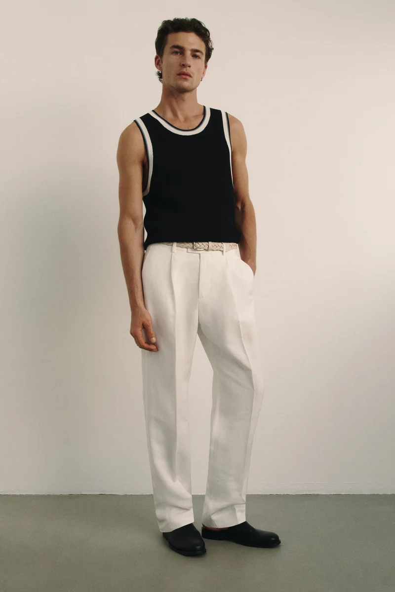 H&M Slim Fit Ribbed vest top