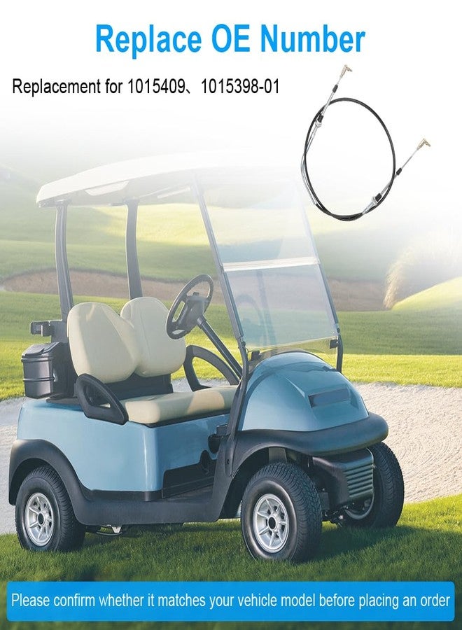WMPHE Transmission Shift Cable 73" Forward Reverse Shifter Cable for Golf Cart Replacement for 1015409 1015398-01 Compatible with Club Car Carryall Turf II Plus 2008-2012 - Image 3
