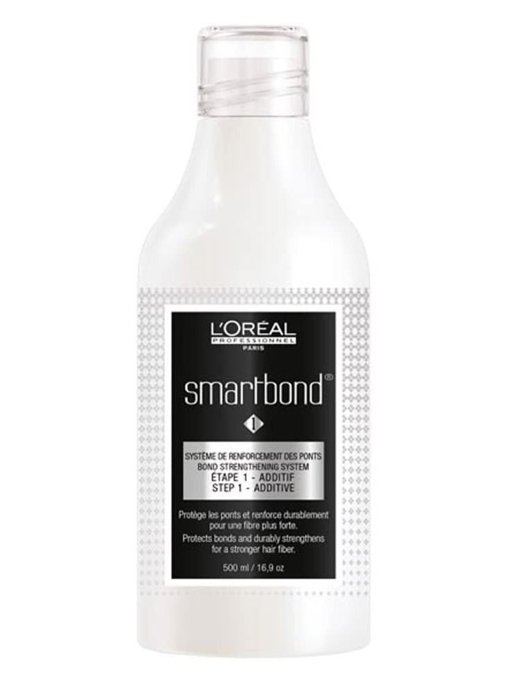 لوريال باريس نظام تقوية الشعر سمارت بوند ستيب 1 اديتيف من لوريال - 500 مل