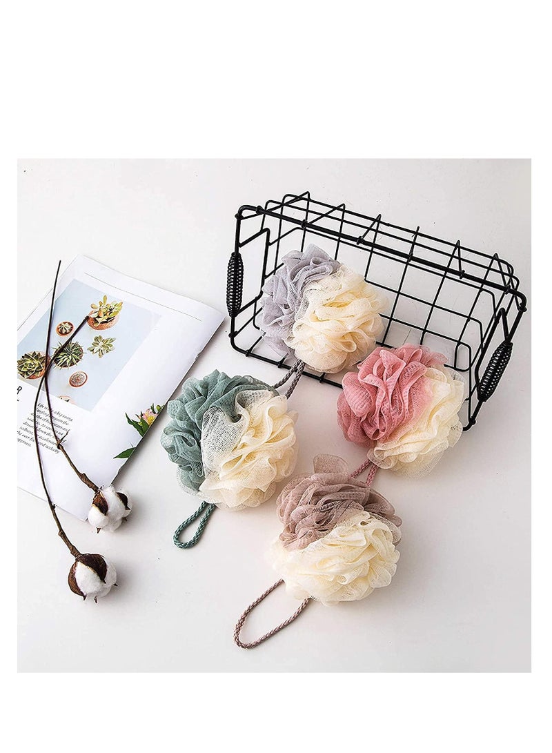 Womdee Shower Set 2 Pack Loofah - Image 4