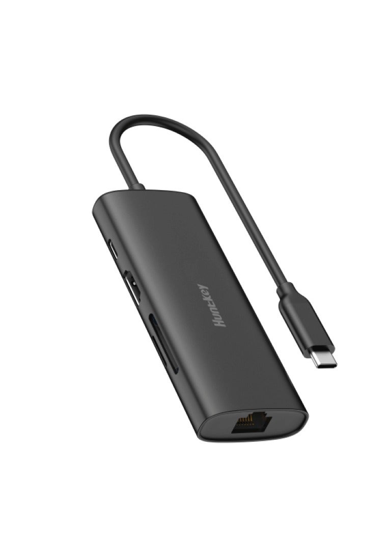 هانتكي محطة إرساء Huntkey USB C متعددة الوظائف 4 في 1 - Image 1
