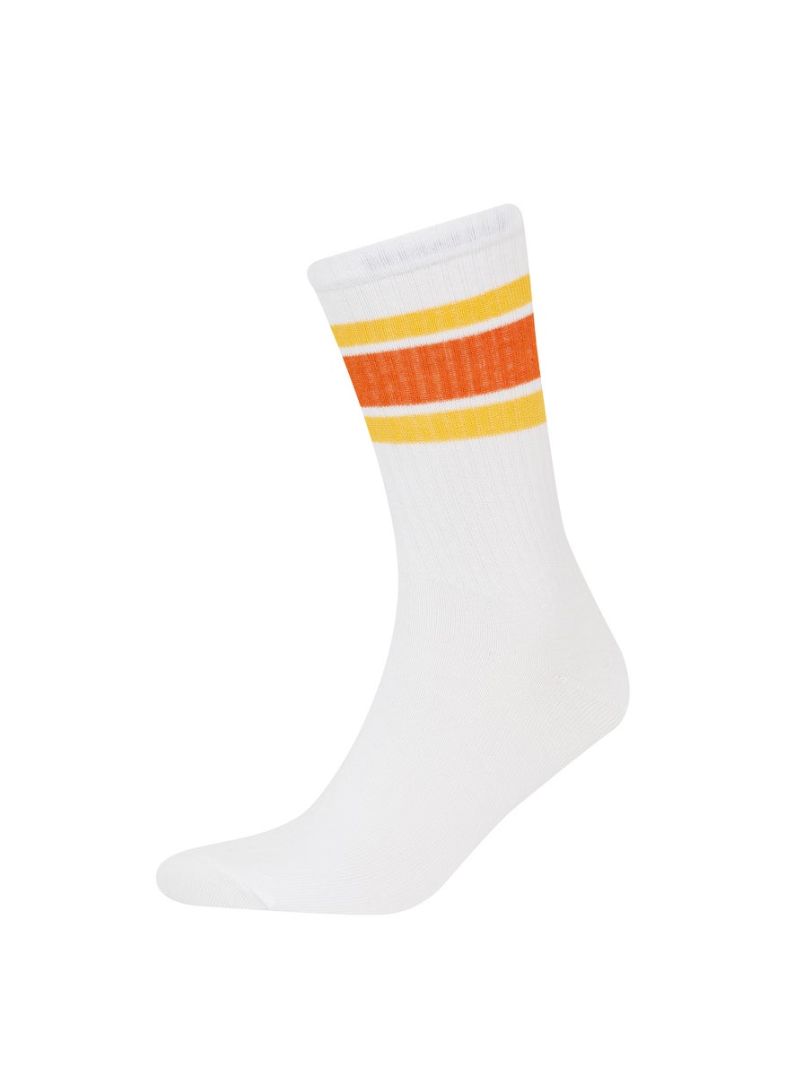 Man Man Comfortable Elastic 3 Piece Cotton Long Socks