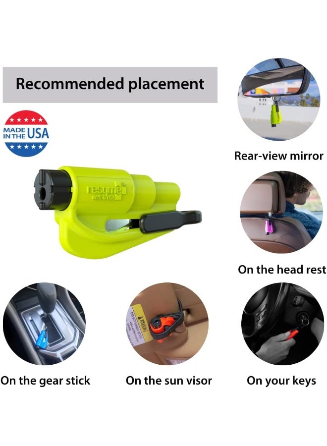 Resqme Emergency Keychain Car Escape Tool - Pack of 2 - Image 5
