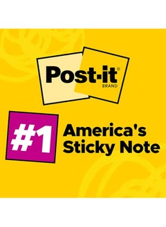 Post It Post-it Notes Neon Colors 654-5PK3 x 3 in (76 x 76 mm), 5 pads/pack | Assorted Colors | Sticky Notes | For Note Taking, To Do Lists and Reminders | Clean Removal | Recyclable | 100 sheets/pad  - Image 5