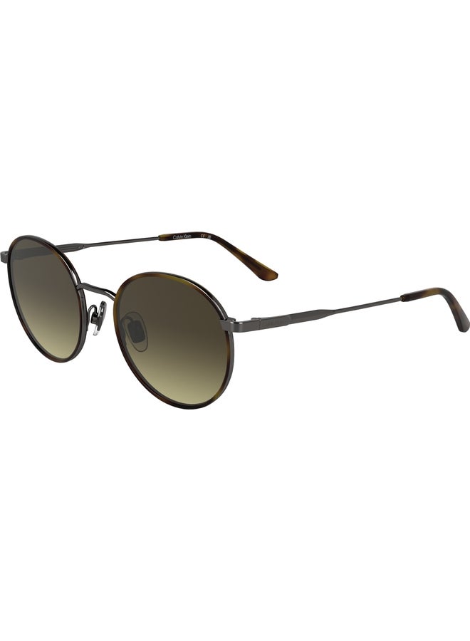 CALVIN KLEIN FULL RIM METAL ROUND CALVIN KLEIN SUN CK25101S N 5020 (240) HAVANA - Image 2