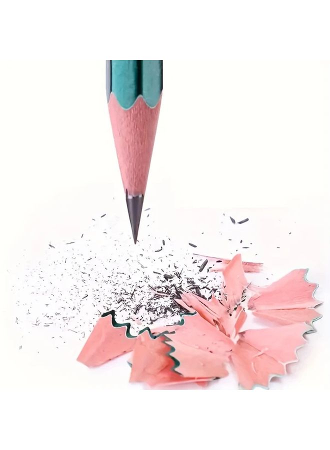 10pcs HB Recycled Wood Pencils Darkening Sharpened Writing Drawing Pencils For School Art Office Sketching Note Taking Exams Student Professional Stationery Supplies Hexagonal Classic Design Durable Construction - Image 4