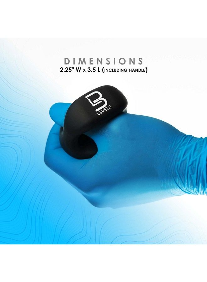 L3 Level 3 Large Finger Brush Barber Supplies And Barber Accessories Gentle For Comfort Yet Firm For Brushing Level Three Nylon Bristles Use For Clippers And Personal Care - Image 4