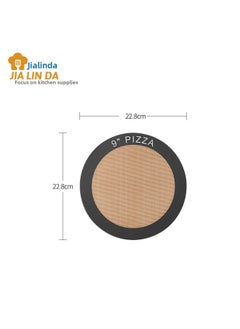 Generic Round Silicone Baking Mat Oven Baking Puff Macaron Biscuit Bear Baking Tray Grid Mat Cookie High Temperature Resistance-Size:22.8*22.8*0.07cm  - Image 4