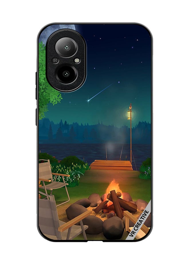 VR CREATIVE Protective Case Cover For Realme C67 4G Nature Design Multicolour - Image 1