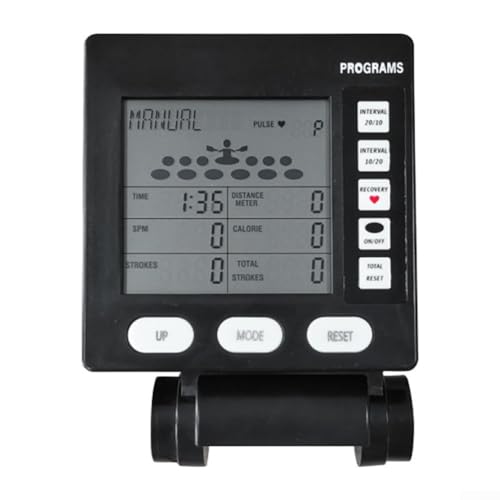 HOgardenME Multifunctional Rowing Machine Counter Speedometer LCD Display Counter Monitor Rower Replacement Parts - Image 1