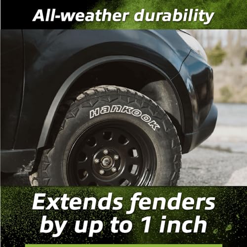 EZ Lip EZ Flares - Universal Offroad Flexible Foam Rubber Fender Flares 1-inch Extension - Image 3