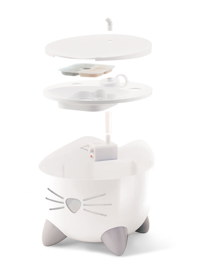 all for paws CATIT PIXI PETS WATER FOUNTAIN 2.5L, WHITE  - Image 5
