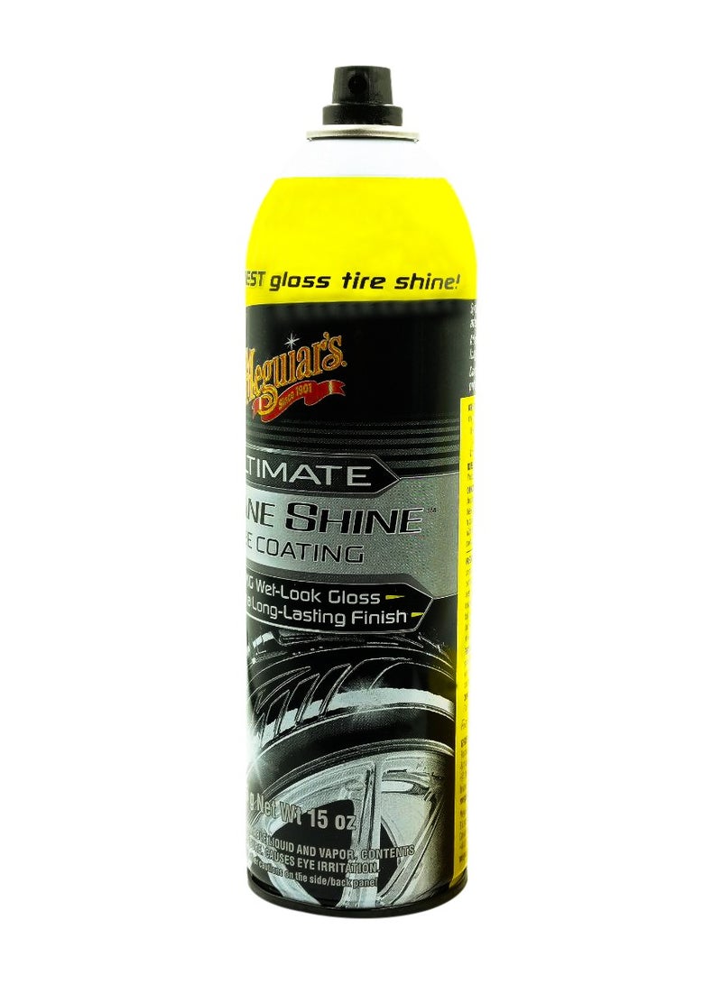 Meguiar's Ultimate Insane Shine Tire Coating Spray 425g High Gloss Lasting - Image 3