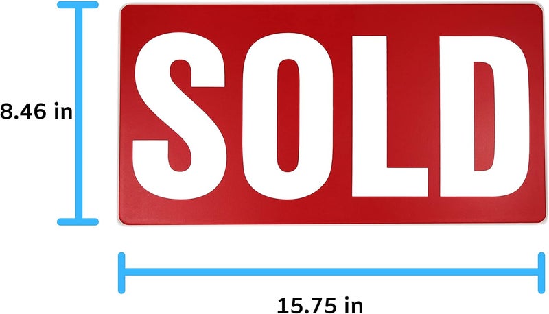 Pulse Brands New Home Sign Just Sold Social Media Photo Props for Realtors and Home Owners - Image 2