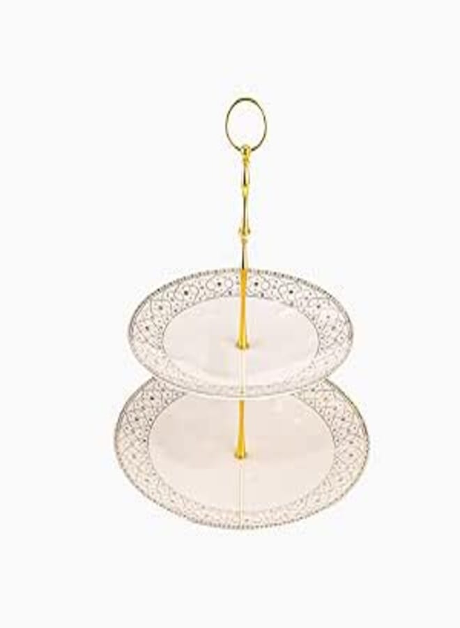 Rosa/Porcelain (Andalusia Two-Tier)