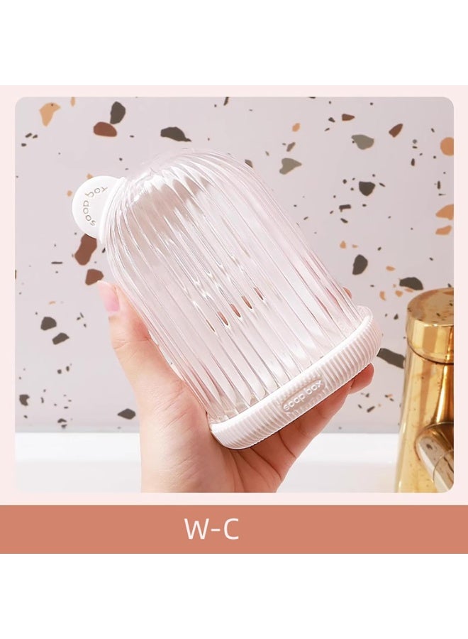 Travel-Friendly Leakproof Soap Box with Drain Tray – Portable Soap Container - Image 1