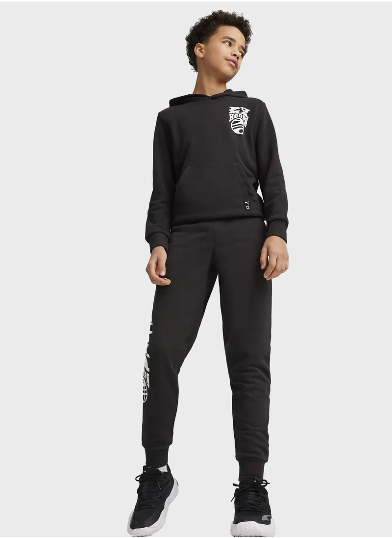 PUMA Kids Basketball Blueprint Sweatpants