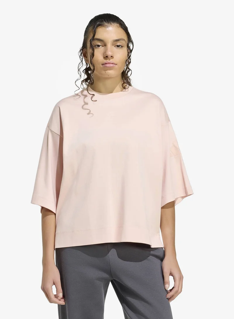 اديداس تي شيرت لوكس ناعم فضفاض