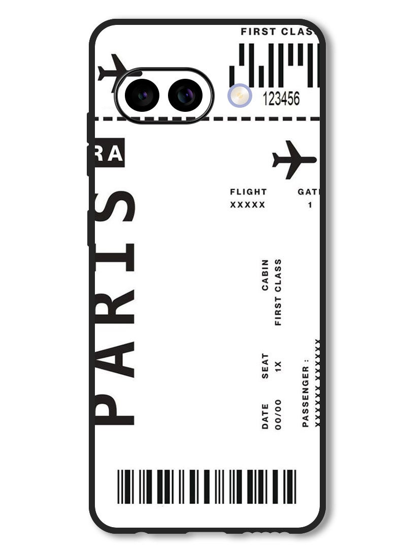 Theodor Case Compatible with Google Pixel 9A Protection Shockproof Bumper Cover Paris Pass - Image 1