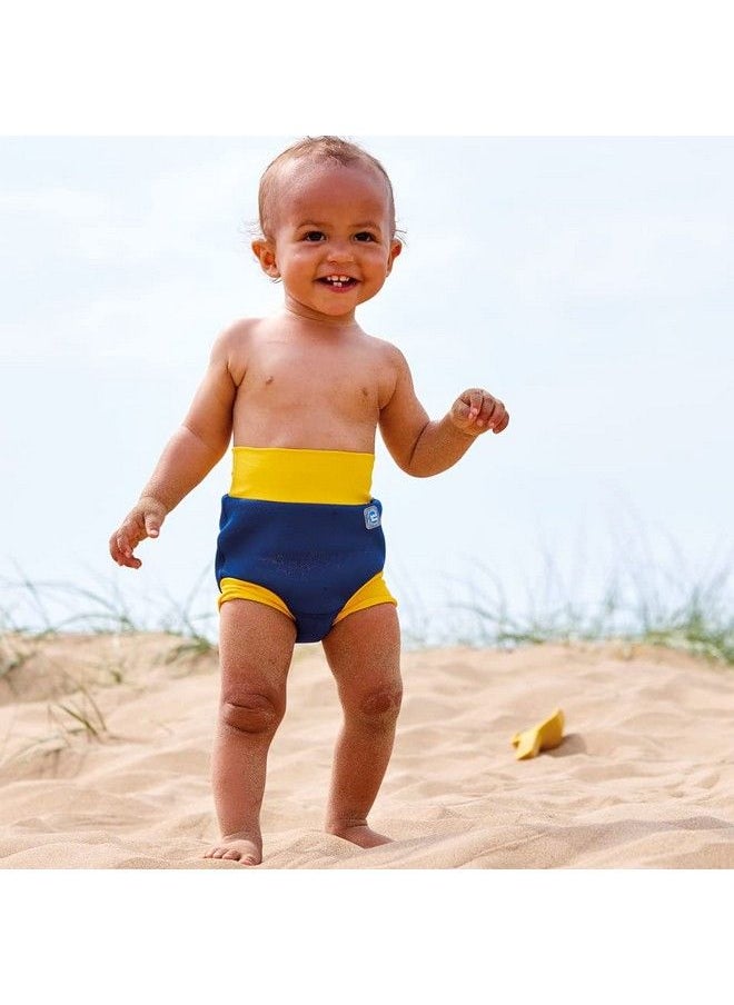 Splash About Happy Nappy Navy & Yellow 03 Months  - Image 3