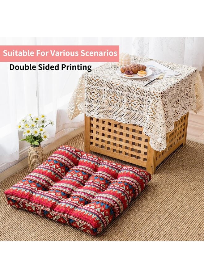 Bohemian Soft Chair Pad Garden Patio Home Kitchen Office Seat Cushion Diameter 22" - Image 2