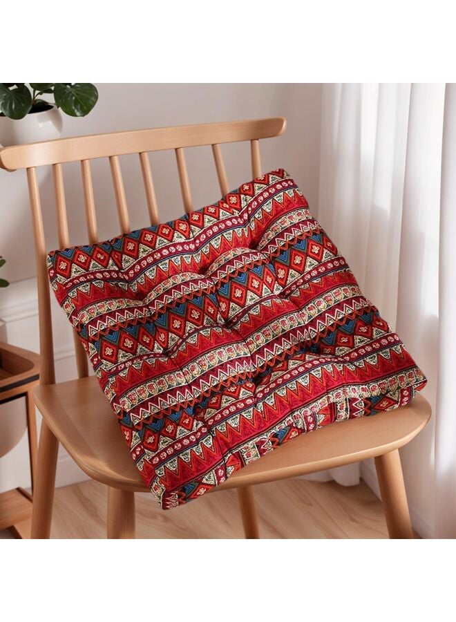 Bohemian Soft Chair Pad Garden Patio Home Kitchen Office Seat Cushion Diameter 22" - Image 4