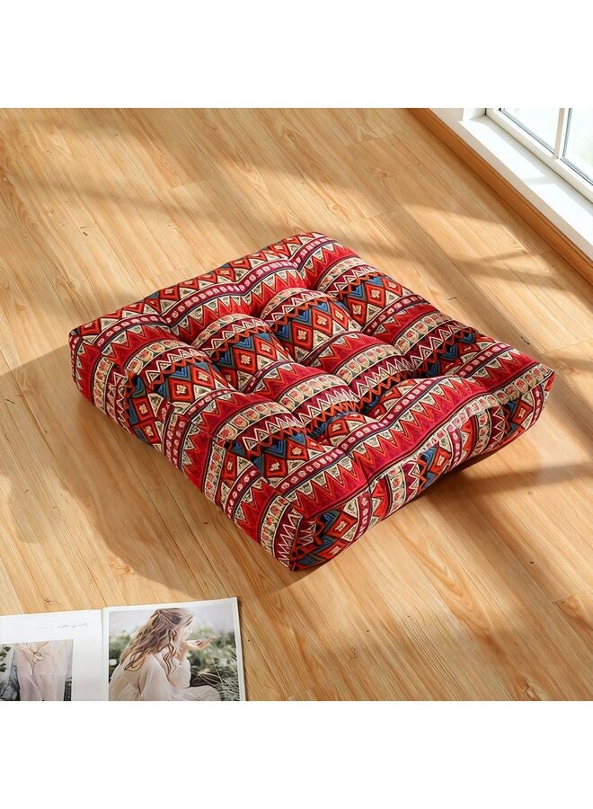 Bohemian Soft Chair Pad Garden Patio Home Kitchen Office Seat Cushion Diameter 22" - Image 5
