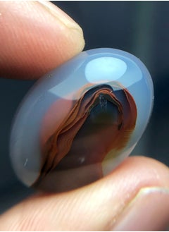 HADI Natural Sulaimani Aqeeq - 16.2ct - 20 x 15mmm  - Image 3