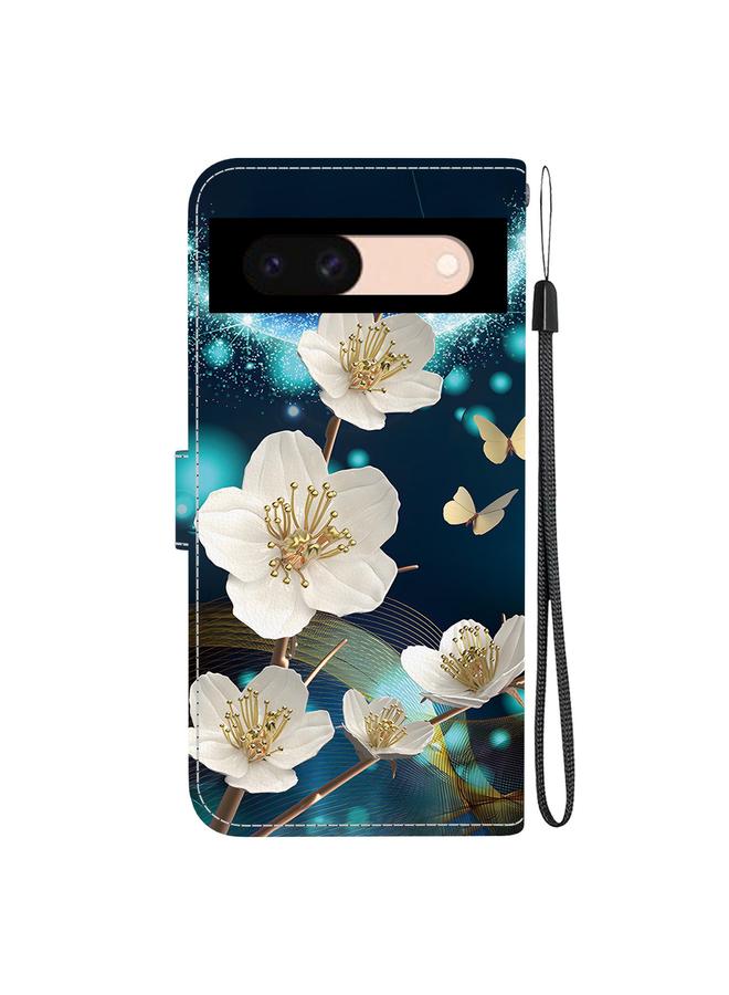 Zaboon Case For Google Pixel 8a Crystal Texture Colored Drawing Leather Phone Case - Image 3