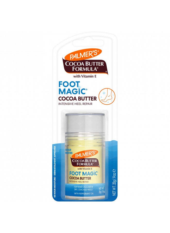 PALMER'S Palmer's Cocoa Butter Formula Heel Repair, Foot Balm Stick for Cracked Heels & Feet, No-Mess Stick Applicator, 0.9 Ounce  - Image 1