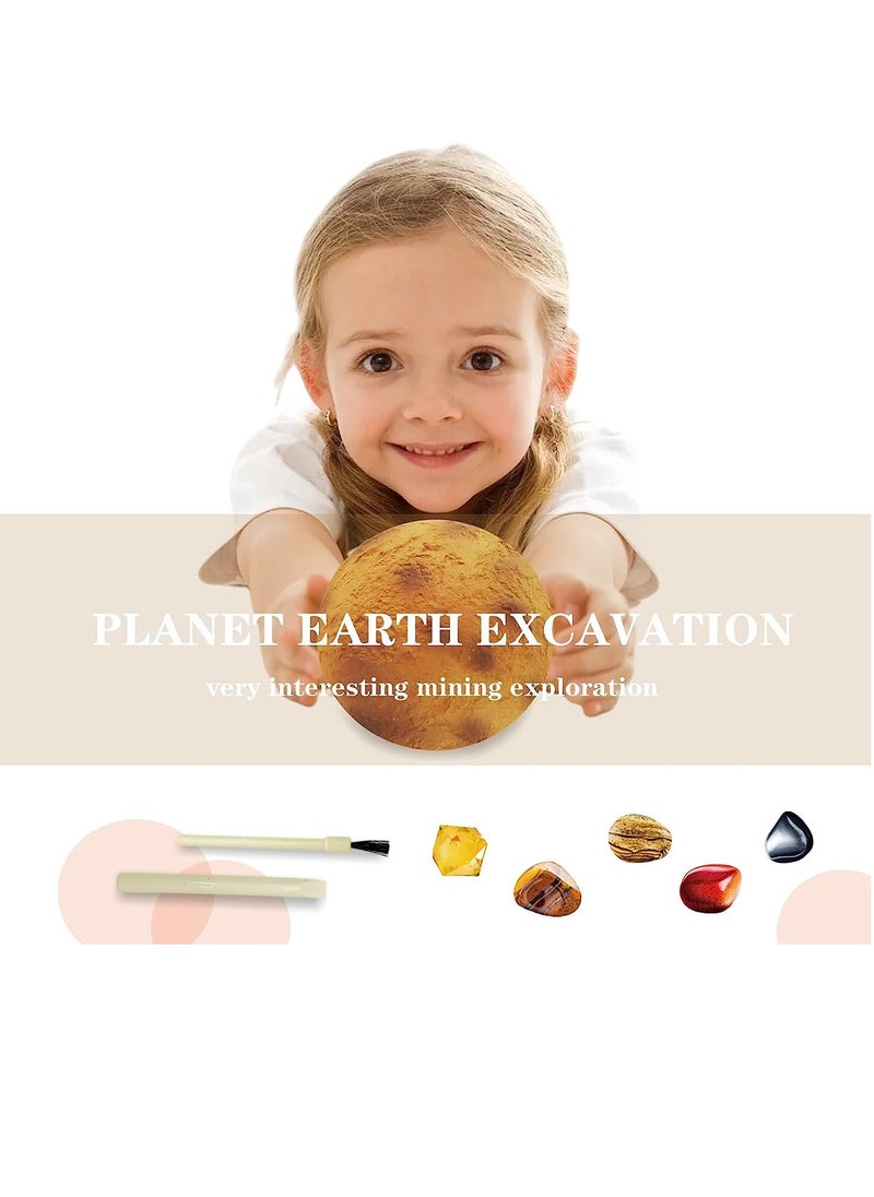 UKR UKR Venus Digging Kit – Educational Science & Geology Set for Kids | STEM Learning Toy with Solar System Planets & Gem Excavation Activity  - Image 2