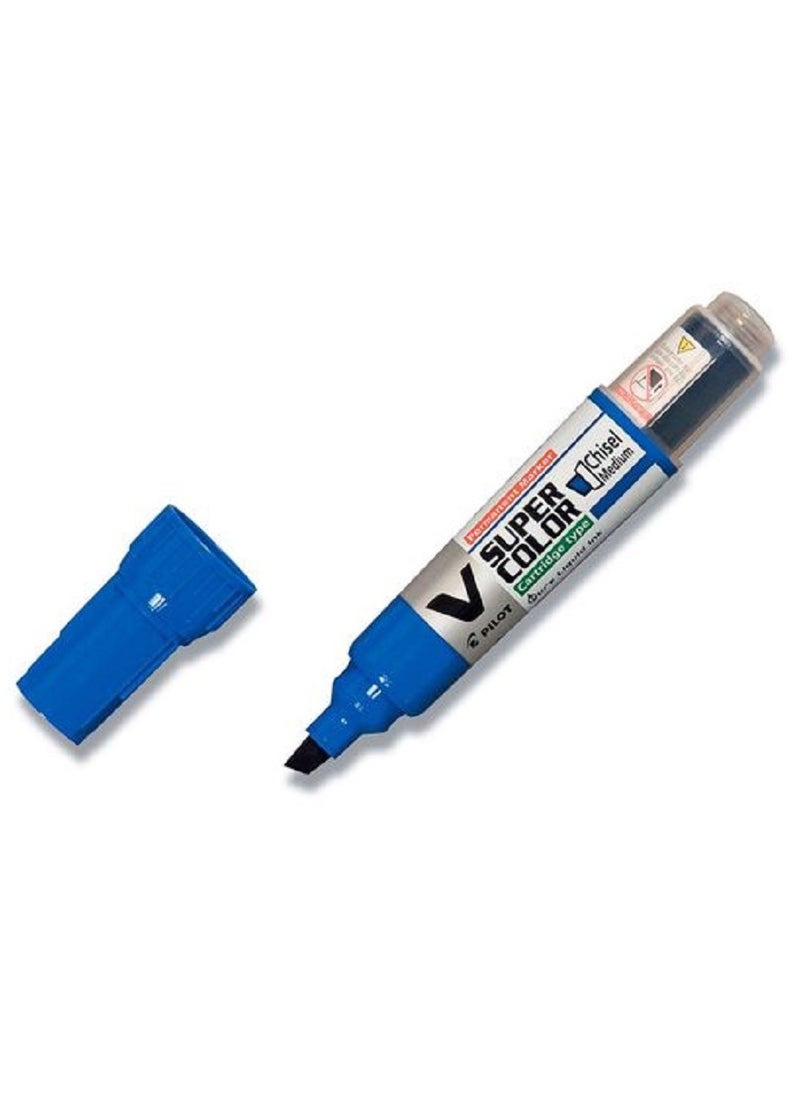 PILOT PILOT Permanent Marker - V Super Color, Blue  - Image 2
