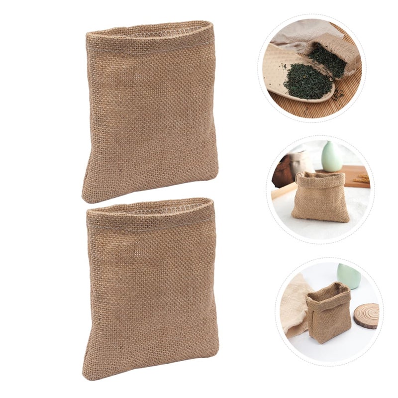 Linen Storage Bags 2 Pack Small Photo Organizer Tear Resistant Design - Image 3