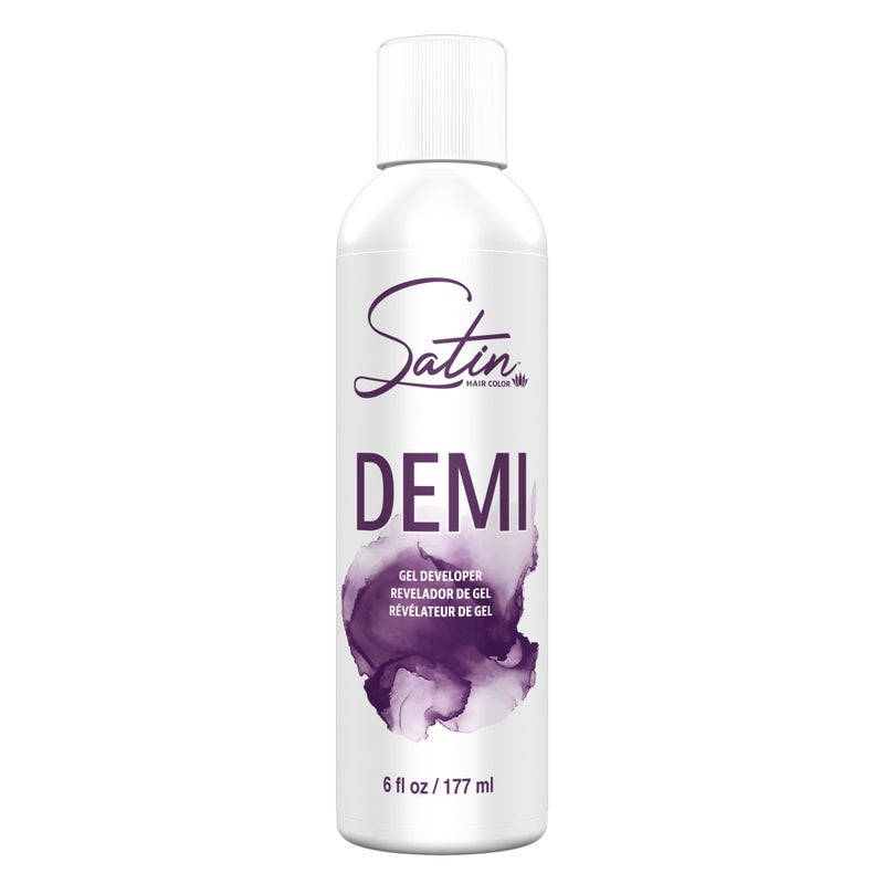 Developlus Satin Demi Processing Gel, 6 oz., Formulated Specifically for Satin Professional Hair Color, Enhance Hair Softness and Shine, Cruelty-Free Formula - Image 1
