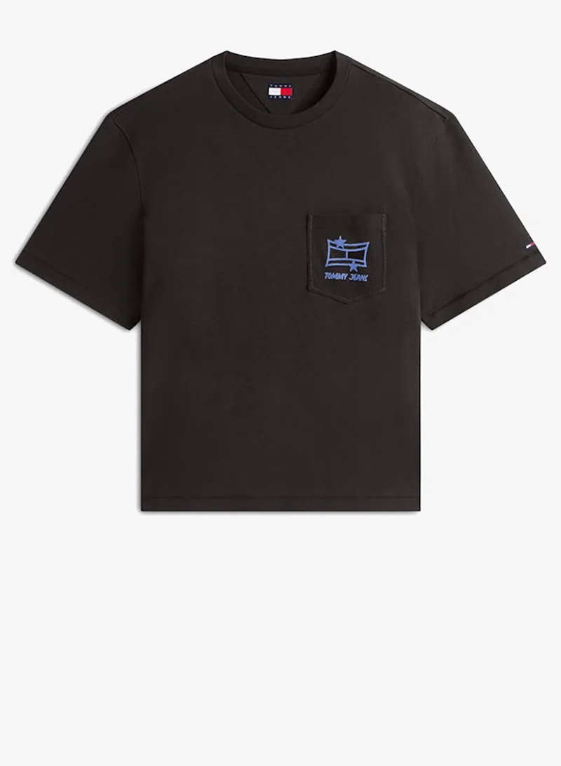 TOMMY JEANS 90S Graffiti Crew Neck T-Shirt