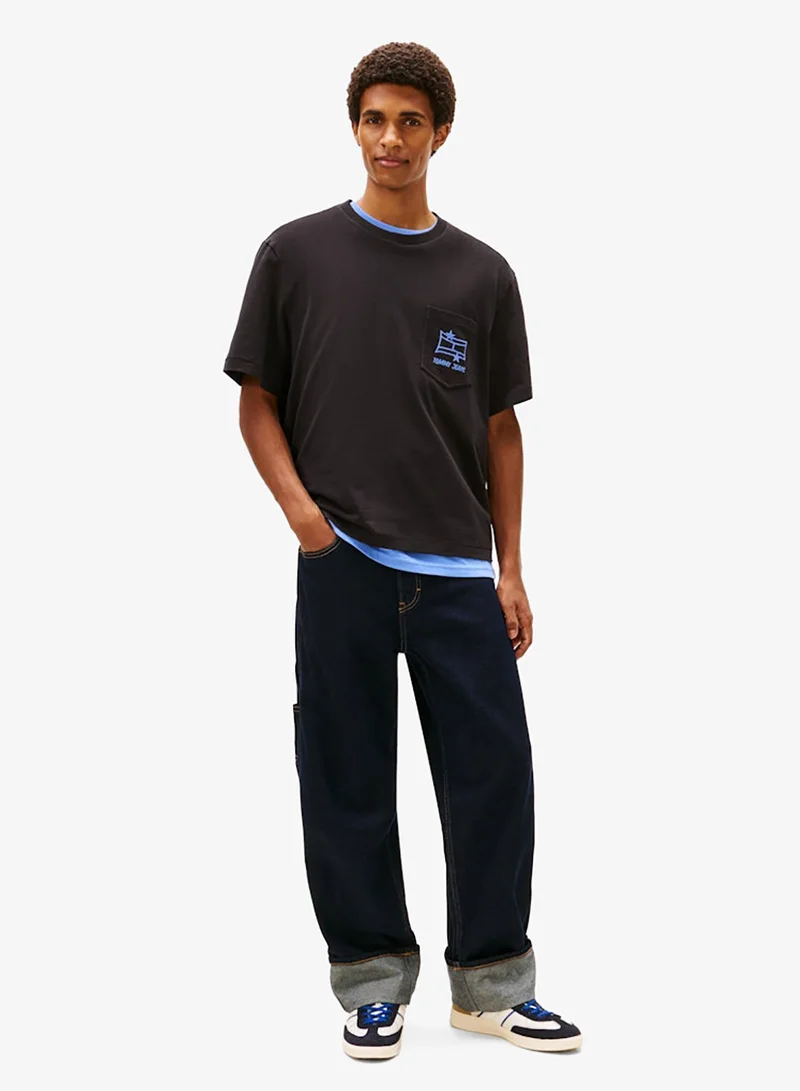 TOMMY JEANS 90S Graffiti Crew Neck T-Shirt