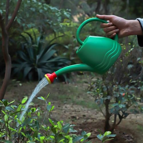 Klassic KWC-04 New Premium Watering Can (Green,1.8 Litre) Plastic Green Water Can with Sprayer for Plants/Garden | Indoor Outdoor Watering Shower Can | Sprinkler for Plants | Water Spray Can - Image 2